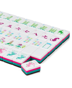 Stock US, Ensemble de <span class=keywords><strong>Mahjong</strong></span> américain avec 160 tuiles, Tuiles de <span class=keywords><strong>Mahjong</strong></span> Omy, Tuiles de <span class=keywords><strong>Mahjong</strong></span> américaines personnalisées à 4 couches, <span class=keywords><strong>Mahjong</strong></span> de luxe en acrylique - Product Image 3