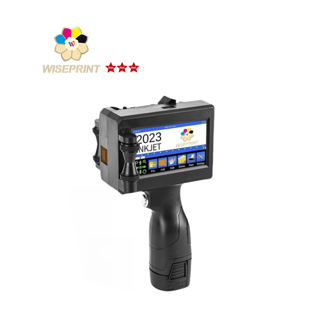WISEPRINT TIJ Wholesale Price Date Coding Thermal Portable WP-HP254 Handheld Inkjet Laser Printer That Prints on Plastic