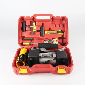 Compresseur d'air de <span class=keywords><strong>voiture</strong></span> à double cylindre <span class=keywords><strong>homologué</strong></span> CE pour SUV 4x4, <span class=keywords><strong>gonfleur</strong></span> d'air portable, pompe à pneus, compresseur d'air - Product Image 4