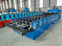 Machine à modeler de carreaux en acier coloré, en Aluminium de Zinc, pour moulage de conduits, toit trapézoïdal, IBR