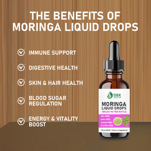 Meilleures ventes : Gouttes liquides de Moringa, extrait pur de feuilles de Moringa, favorise les niveaux d'énergie naturels - Product Image 5