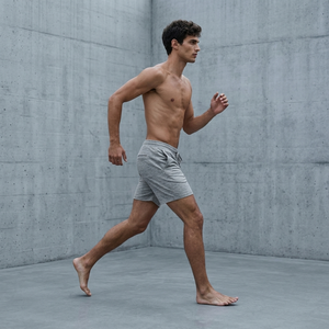 High Ventilation Sports Shorts Men Quick Dry <b>Mesh</b> Panels Breathable Design Elastic Waist Drawstring Closure Comfort Gym Fitness - Product Image 2