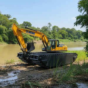 Quad 4x4 amphibie de qualité supérieure, 1000 cm³, 2 places, en <span class=keywords><strong>acier</strong></span> haute résistance, avec ponton d'excavateur, à <span class=keywords><strong>prix</strong></span> compétitif direct usine - Product Image 4