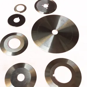 Round Industrial Rubber Tyre Cutting Circular Slitting Blade