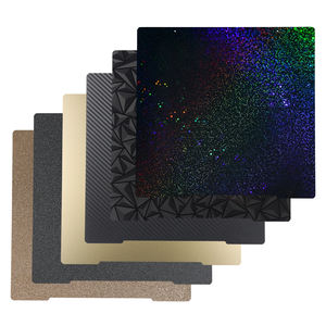 3DSWAY doble cara suave PEO PET primavera hoja de acero cama de calor PEI placa de construcción 241*254mm <span class=keywords><strong>Prusa</strong></span> I3 MK2 <span class=keywords><strong>MK3S</strong></span> + piezas de impresora 3D nuevo - Product Image 1