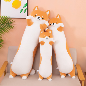 QF Kawaii Corgi Dog Plush Soft Pillow Toy con relleno de algodón PP 70cm de altura-Regalo para niños y adolescentes - Product Image 5