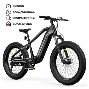 USA EU Warehouse Products Adult Off Road Mountain Bike Electric Cycle Electric Moped Fat Tire Bicycle Electric Bike 36v US USA