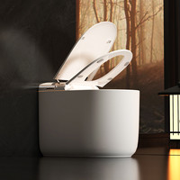 WC intelligent avec chasse d'eau intelligente, siège chauffant, bidet électrique en forme de U certifié CUPC, télécommande
