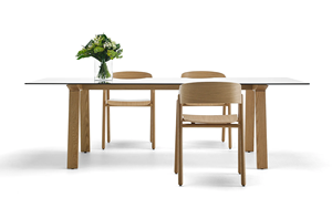 Modern İskandinav ev 6-8 katı ahşap dikdörtgen meşe yemek masası toptan fiyat yüksek kalite çevre koruma malzemeleri - Product Image 4