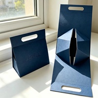 Coffrets cadeaux de luxe haut de gamme personnalisés et réutilisables pour perruques, en carton rigide avec finition douce au toucher, pelliculage mat et gaufrage UV