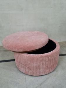 Taburete de Almacenamiento de Madera Extensible, Bordado, Estilo Boho, Convertible, Hecho a Mano, Plegable, Mueble Tradicional para el Hogar y Hoteles - Product Image 4