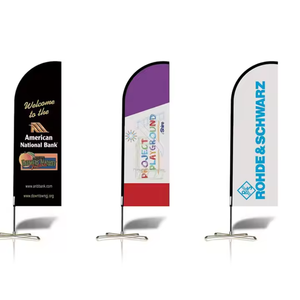 Bandiera a Piuma Personalizzata con Stampa Digitale Gasser |   Bandiere Promozionali Bifacciali per Eventi di Farmacie e Negozi al Dettaglio |   Resistente al vento - Product Image 4