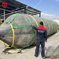 Ballons de flottabilité gonflables en caoutchouc pour le sauvetage, airbags marins pour le levage de navires coulés