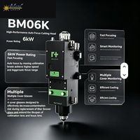 Tête de découpe laser à fibre Steedu Genuine Raytools BM06K 6000W à mise au point automatique pour machine de découpe laser CNC, pièces en tôle métallique