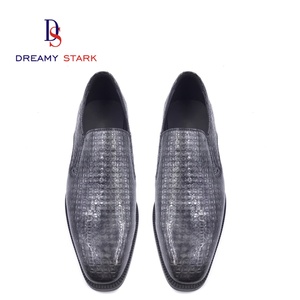 Zapatos Oxford de Lujo para Hombre, Hechos a Mano en Italia, con Diseño de Textura de Pitón, Alta Calidad, Retro, Logotipo Personalizado, Fabricante - Product Image 4