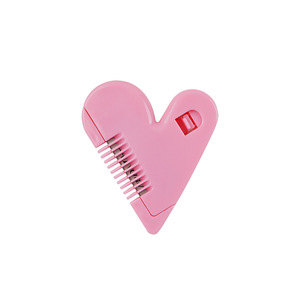 Tondeuse à cheveux électrique en plastique rose en forme de cœur pour enfants, usage domestique et beauté - Product Image 5