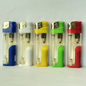 Nhà sản xuất trực tiếp điện tử nhẹ hơn cho điện tử sử dụng dùng một lần butan khí hút thuốc với ánh sáng LED - Product Image 1