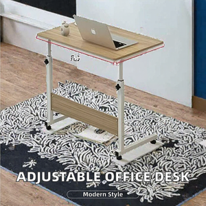 <b>Office</b> Conference Manager Drafting Adjustable Extendable Modern Aluminum Executive <b>Desk</b> <b>Storage</b> Student Study Drawing Computer - Product Image 2