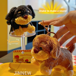 Pembuat <span class=keywords><strong>Mainan</strong></span> Boneka Plush Lucu Terlaris Langsung dari Pabrik, Gantungan Kunci <span class=keywords><strong>Dachshund</strong></span> Unisex Custom Murah dengan Kualitas Kerajinan Tinggi - Product Image 2