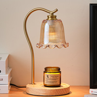 Lampe chauffe-bougie électrique en gros avec variateur d'intensité réglable et minuterie, brûleur d'arômes pour la maison et Noël
