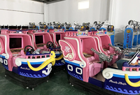 Machine d'arcade de course pour enfants, simulateur de conduite à monnayeur, équipement de jeu pour centres de divertissement familial