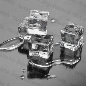 Praktische Grap Speelgoed Realistische Niet-Breekbare Acryl Nep-Ijsblokje Voor Huis Keuken Bruiloft Middelpunt Decoratie Vaasvullers - Product Image 3