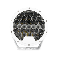 Projecteur LED rond marin de 7 pouces 120W avec homologation ECE R10 et éclairage de quai IP6K9K pour usage marin professionnel