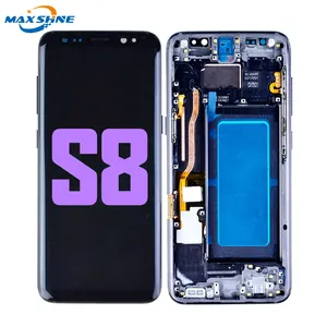 Phone Accessory Original Mobile Phone LCD Touch Display Screen For Samsung Galaxy S8 Digitizer LCD Replacements