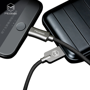 Mcdodo Tela <span class=keywords><strong>de</strong></span> Nylon Desconexión automática LED inteligente Micro USB <span class=keywords><strong>Cable</strong></span> Para Samsung con QC 3,0 ,CE, RoHs - Product Image 2