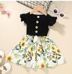 Vestido Floral de Nuevo Diseño en Oferta, con Estilo Dulce y Material de Algodón - Product Image 4