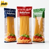 Sac de nouilles matériel de qualité alimentaire d'impression personnalisée Miaowadi pour l'emballage de nouilles Spaghetti Macaroni Emballage de farine