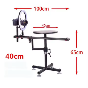<strong>360</strong> Photography Turntable Rotating Horizontal Vertical Platform <strong>Photo</strong> <strong>Booth</strong> Panoramic Photography Video Display Stand Turntable - Product Image 3