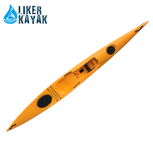 Kayak de mer professionnel de course Surfski 2022, 17 pieds, type Liker, avec gouvernail Skeg - Product Image 3