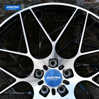 Para Toyota Vellfire DEAN DP088, Nuevas Llantas de Aleación de Aluminio Forjado 6061-T6 Negras de 21 Pulgadas, 15-26 Pulgadas, 5x100/108/112/114.3/120/130