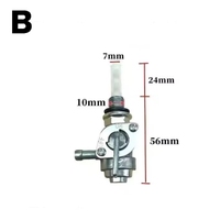 Robinet de carburant de haute qualité 1-8KW pour réservoir d'essence, interrupteur de pompe, vanne d'arrêt ON/OFF pour couper le robinet