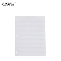 Bester Fabrik preis ECO-freundlich 11x8,5 Zoll 100 Blatt 92% Helligkeit Schreibwaren School College Liniertes Loseblatt-Füll papier