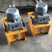 Pompe hydraulique 5000 V, 220 psi, moteur électrique d'équipe, 700 bar, en soldes