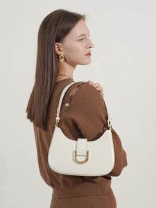 À la mode 2025 femmes sac à main en cuir haut de gamme Niche Design bandoulière sac à bandoulière à la mode travail fourre-tout - Product Image 6