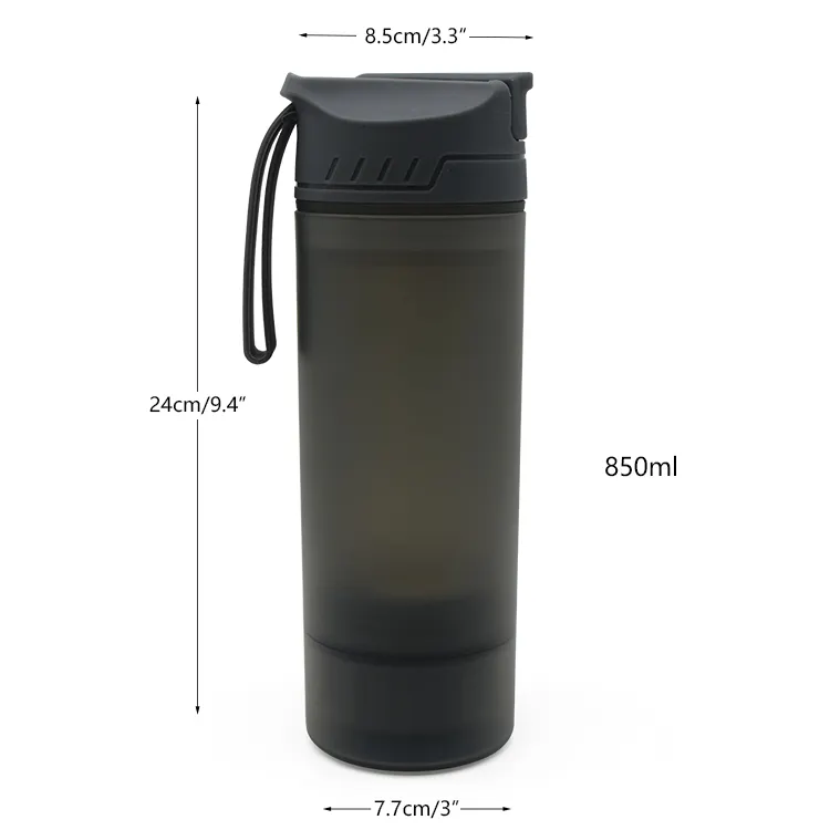 Good quality Water Bottle With Filter Sport Water Plastic Bottle 550ml Filter Water Bottle