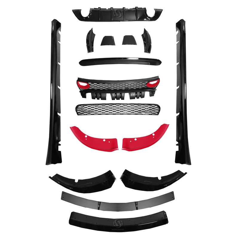 SRT Hellcat WideBody Front Rear Bumper