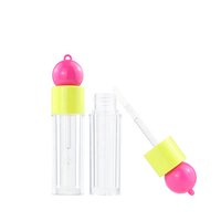 Nouvel arrivage de charmant tube de brillant à lèvres vide clé en main conteneur d'huile à lèvres bouteille de brillant à lèvres pour enfants maquillage avec marque privée