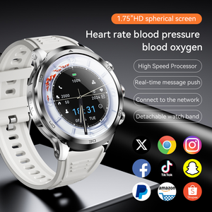 นาฬิกาแอนดรอยด์ 5G สมาร์ทวอทช์ 4G 2025 กล้องสมาร์ทโฟน นาฬิกาอัลตร้า รองรับซิม พร้อม GPS H19 นาฬิกาสมาร์ทวอทช์ ระบบแอนดรอยด์ - Product Image 3