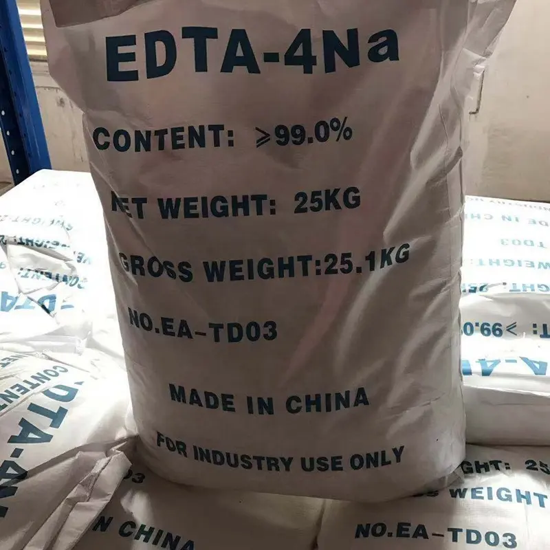 C10H14N2Na2O8 organik saf ethylenediaminetetraacetic asit disodyum tuzu EDTA 2Na/EDTA 4Na
