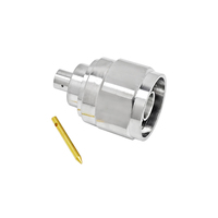 Connecteur mâle N en laiton pour câble coaxial RF RG402 RG141, convertisseur de prise de type N, à bride, étanche IP67, 50 Watts