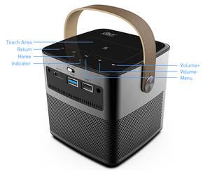 P12 Mini <b>Projector</b> 1280*720P Led Proyector DLP 3D <b>Android</b> 2G16G Video Beamer Home Projetor P12 P12 Mini <b>Projector</b> P12 - Product Image 6