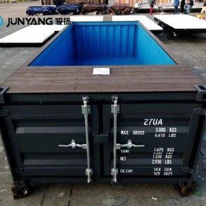 Piscine Conteneurisée Personnalisée 20 pieds – Services d'Installation Inclus – Coque de Piscine Préfabriquée – Services de Conteneurs Maritimes – En Vente - Product Image 4