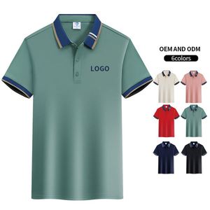 Polo de Diseño Personalizado con Cuello, Manga Corta, para Golf y Deportes, Anti-Pilling, Lujoso, Transpirable y Cómodo - Product Image 4