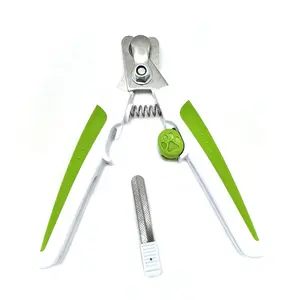 Hot Selling Wholesale Easy Use Pet Dog Cat Grooming Nail Clippers and Trimmer with Safety Guard