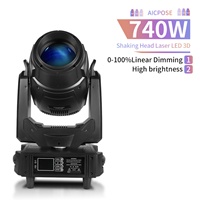 Projecteur de scène à faisceau mobile 470W pour discothèque, soirée DJ, éclairage de scène à faisceau mobile