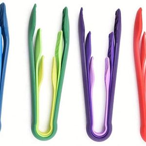 3Pcs <b>Silicone</b> Tongs Bread Salad Clip Kitchen Baking Cooking <b>Tool</b> 6/8/10inch - Product Image 4